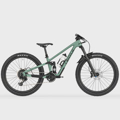 Lahyla Drew 24 24 inch kids full suspension bike, drive side profile