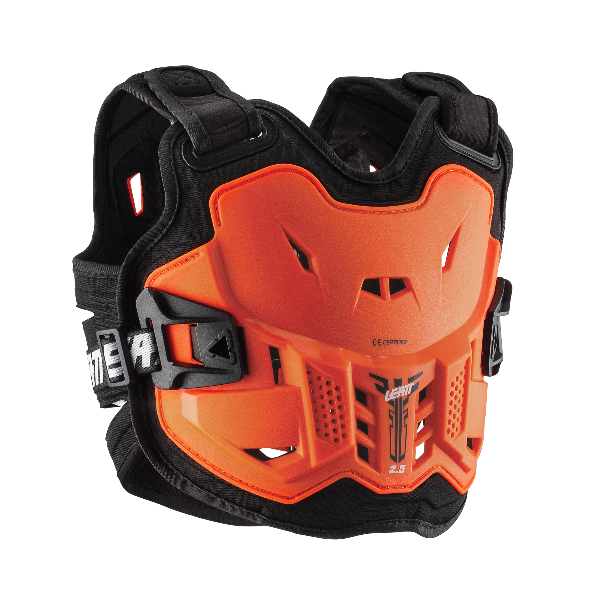 Leatt Chest Protector 2.5 Mini Orange/Black front