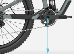 Lahyla Drew Mullet 26x24 low 26 cm bottom bracket for stability and confidence