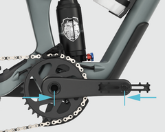 Lahyla Drew Mullet 26x24 short 140 mm crank arms