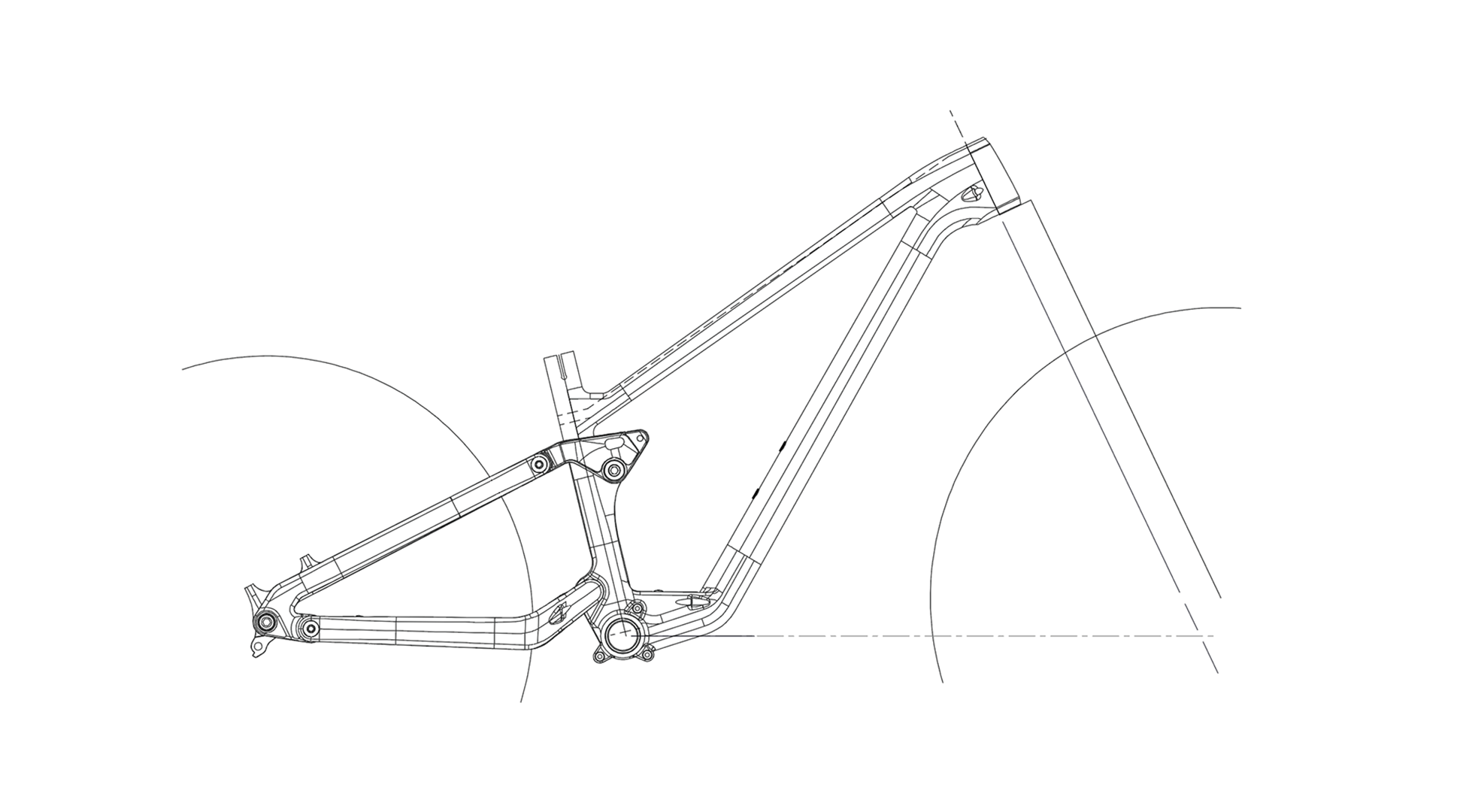 Lahyla Drew Mullet 26x24 carbon frame specifications